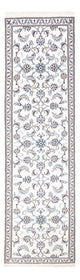 Läufer Perser - Nain - 295 x 82 cm - silber