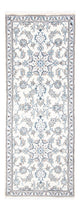 Läufer Perser - Nain - 197 x 75 cm - silber