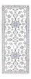 Läufer Perser - Nain - 196 x 77 cm - silber