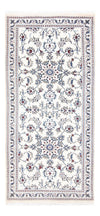 Nain Tappeto 88x192cm - Tappeto persiano - Passatoia / Argento / 88 x 192 cm Passatoia