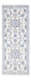 Läufer Perser - Nain - 204 x 78 cm - silber