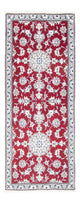 Läufer Perser - Nain - 196 x 76 cm - rot