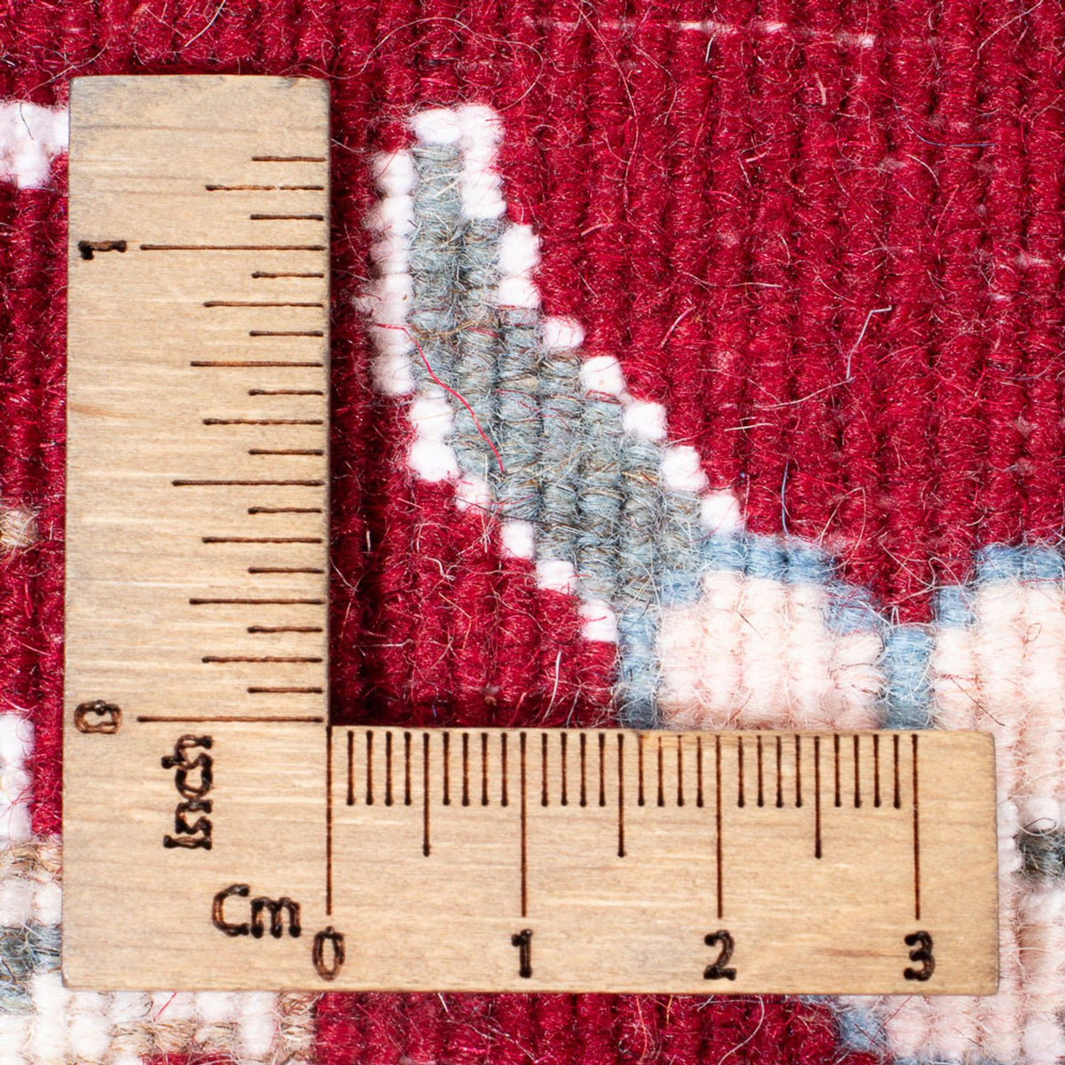 Läufer Perser - Nain - 196 x 76 cm - rot