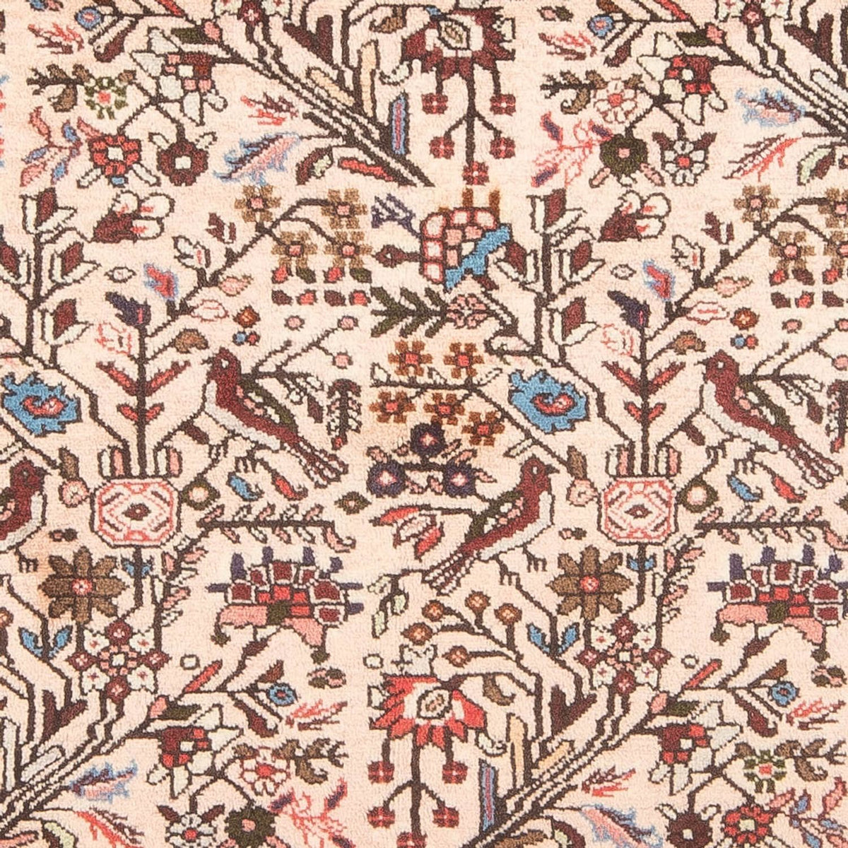 Perserteppich - Nomadic - 196 x 130 cm - beige