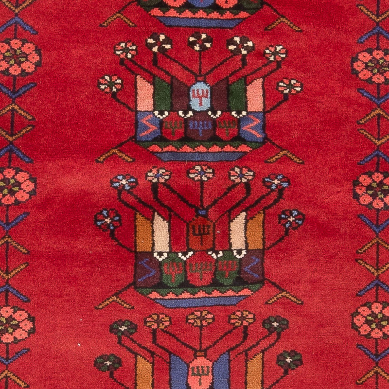 Perserteppich - Nomadic - 197 x 125 cm - rot