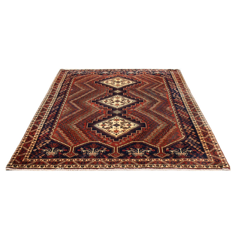 Perserteppich - Nomadic - 208 x 142 cm - rot