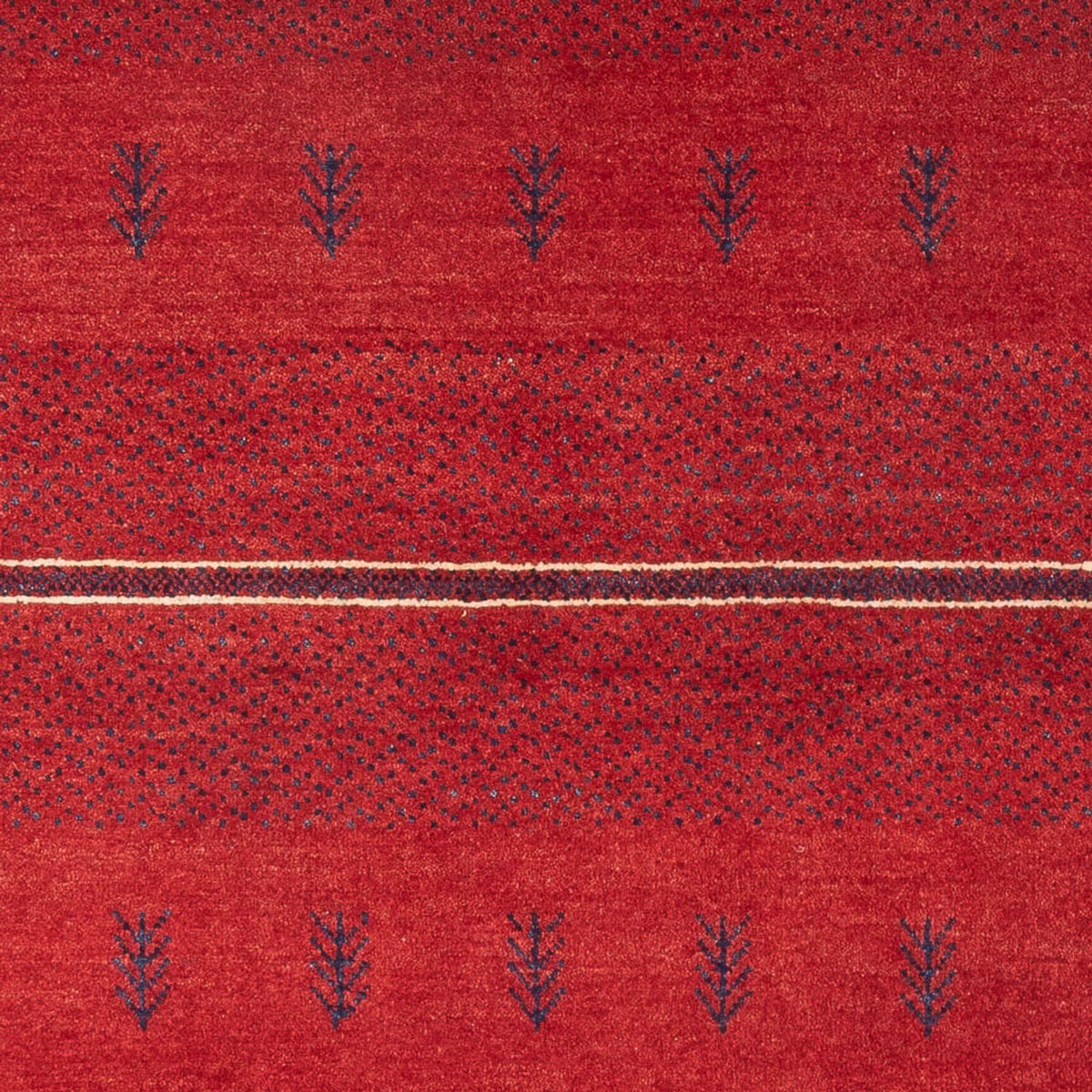 Gabbeh Teppich - Perser - 185 x 125 cm - rot
