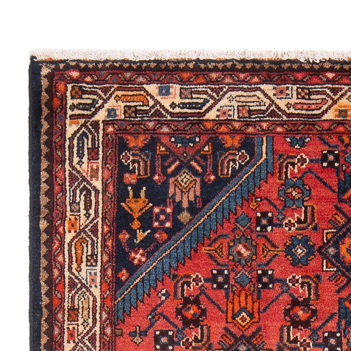 Perserteppich - Nomadic - 205 x 130 cm - rot