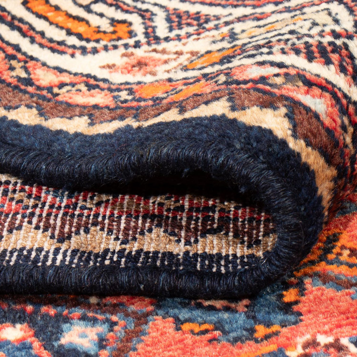 Perserteppich - Nomadic - 205 x 130 cm - rot