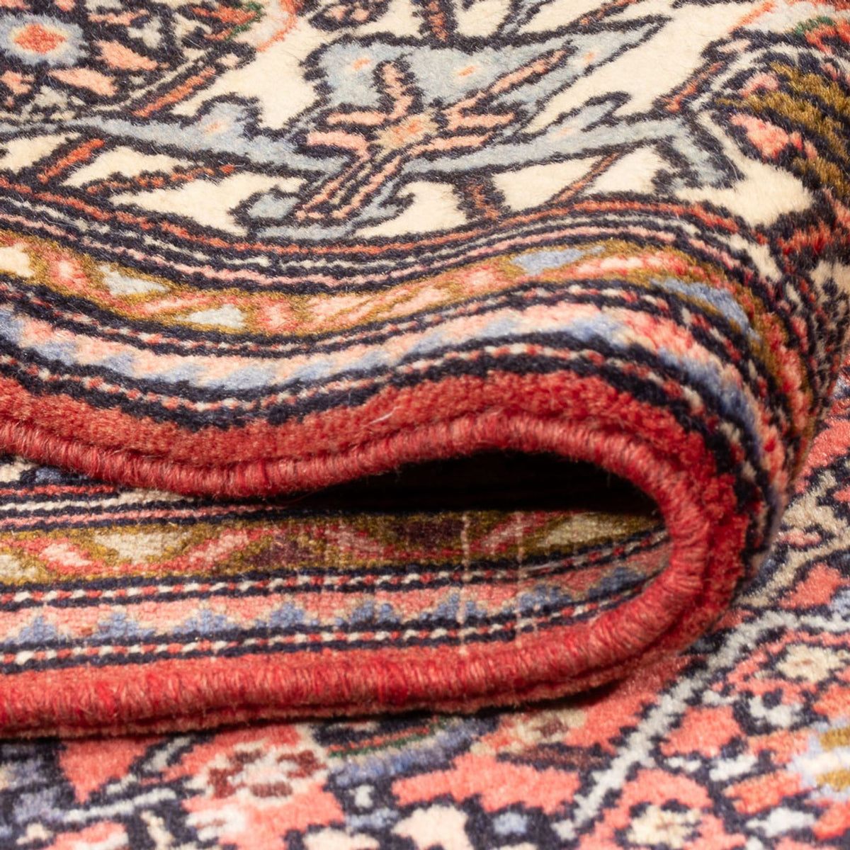 Perserteppich - Nomadic - 196 x 123 cm - rot