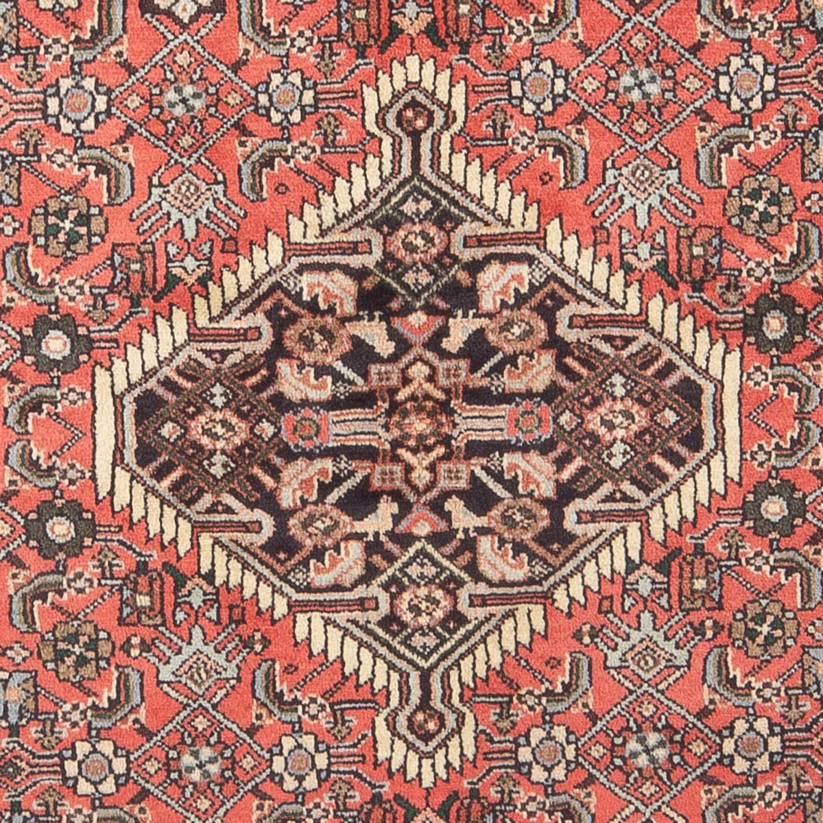 Perserteppich - Nomadic - 160 x 125 cm - rot