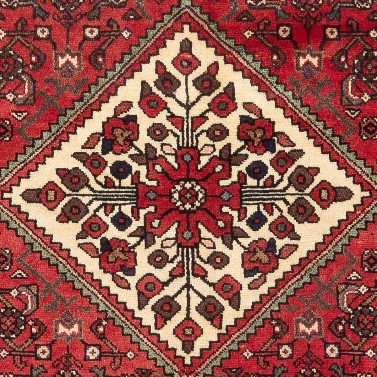 Perserteppich - Nomadic - 198 x 136 cm - rot