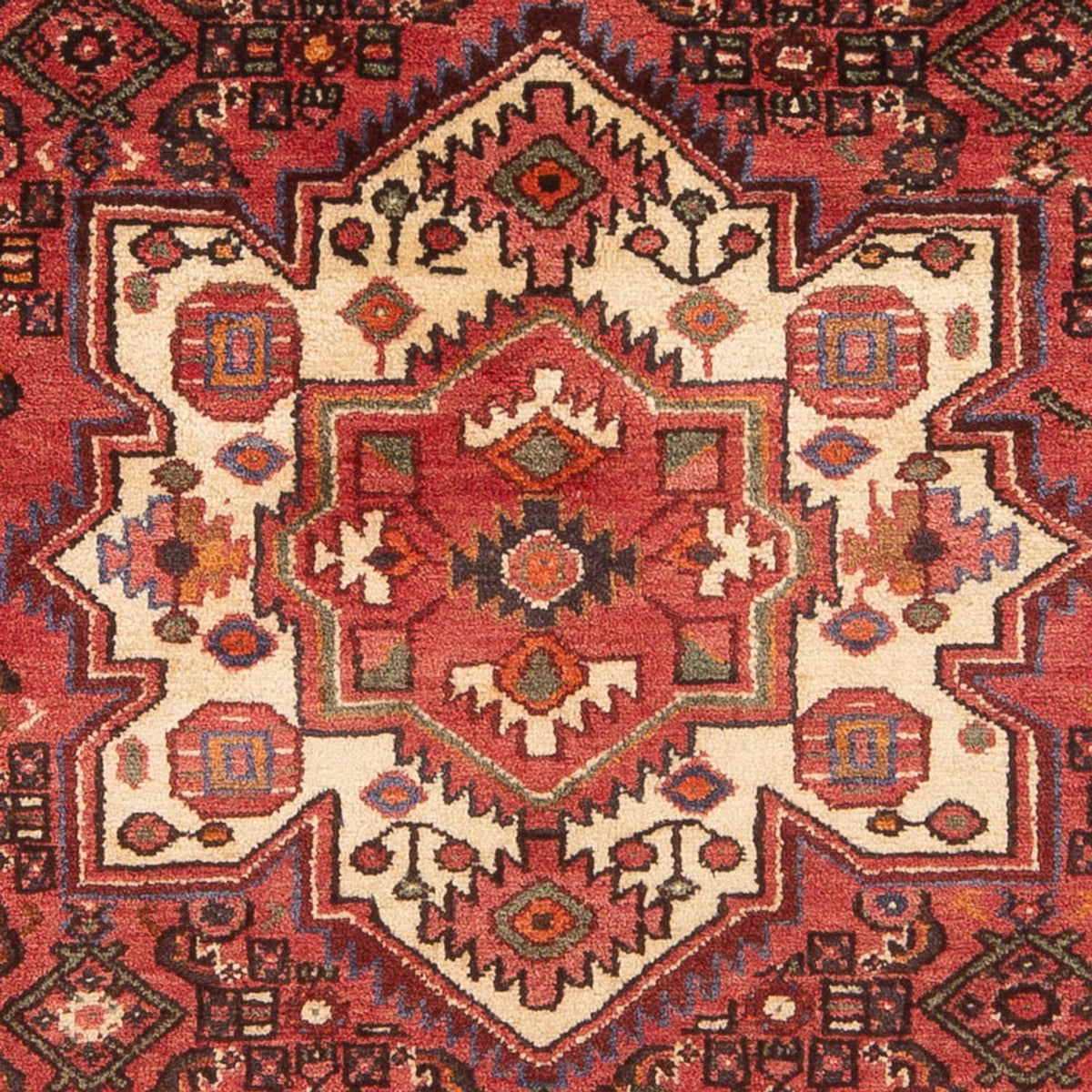 Perserteppich - Nomadic - 220 x 155 cm - rot