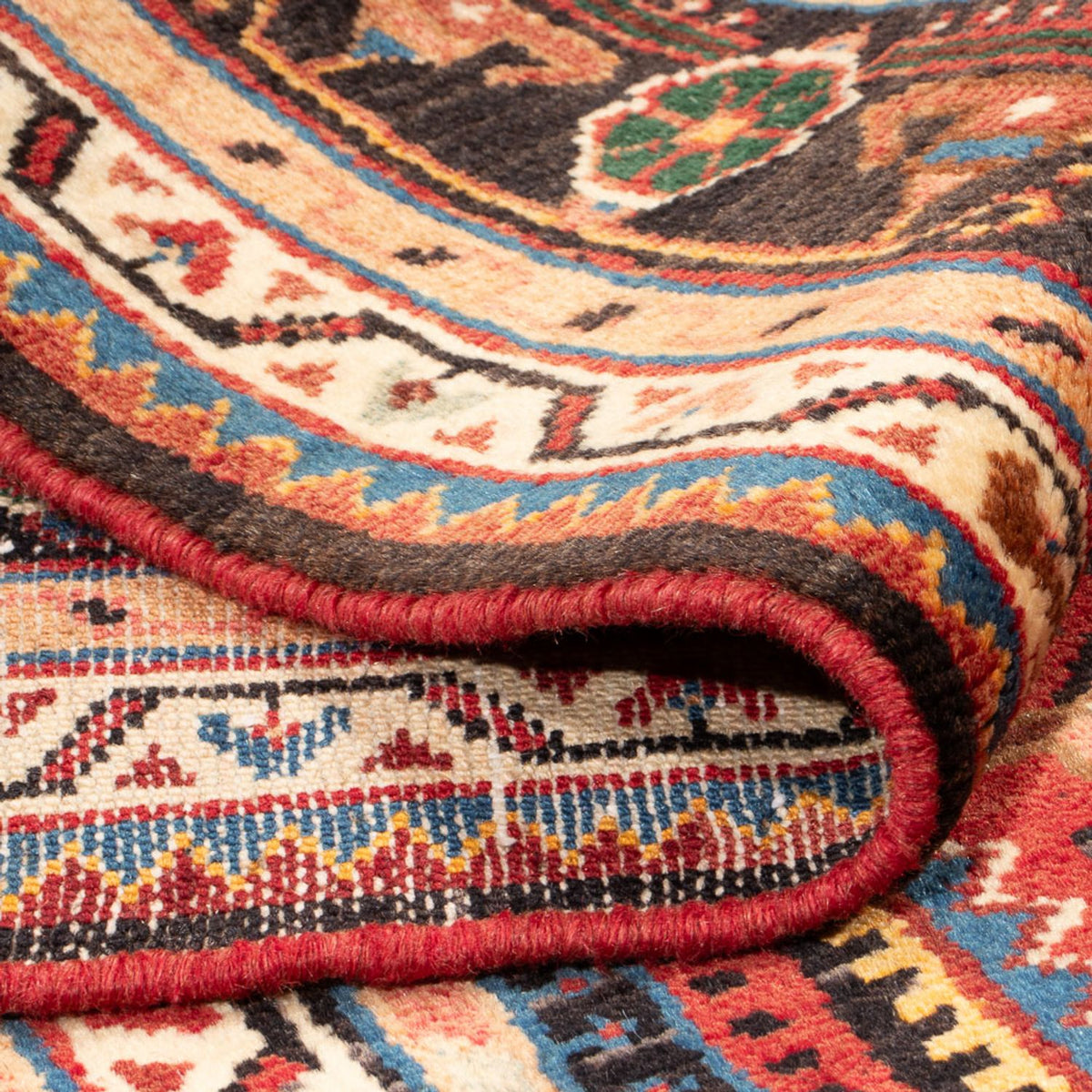 Perserteppich - Nomadic - 236 x 137 cm - dunkelblau