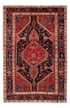 Hamadan Tappeto 135x215cm - Tappeto persiano - blu scuro - Rettangolo / Blu scuro / 135 x 215 cm Rettangolo