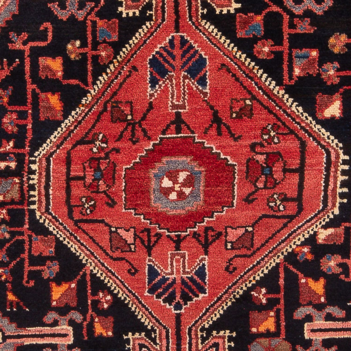 Perserteppich - Nomadic - 215 x 135 cm - dunkelblau