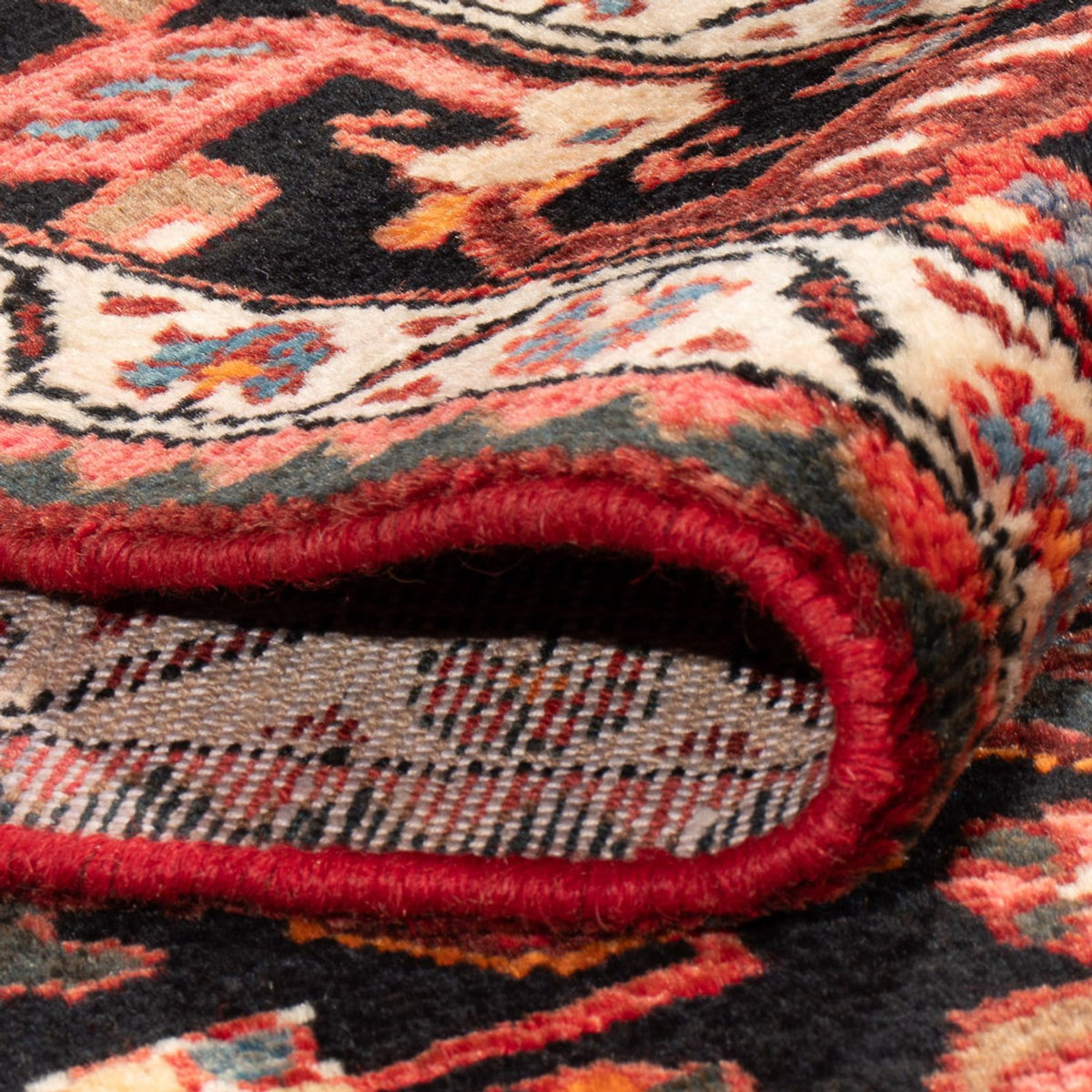 Perserteppich - Nomadic - 215 x 135 cm - dunkelblau