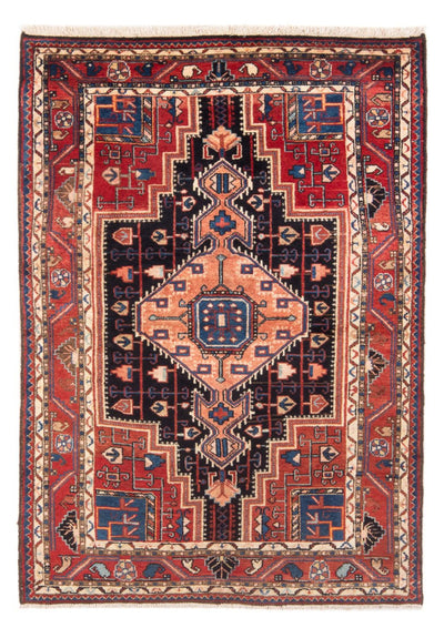 Hamadan Teppich 111x165cm - Perserteppich - dunkelblau
