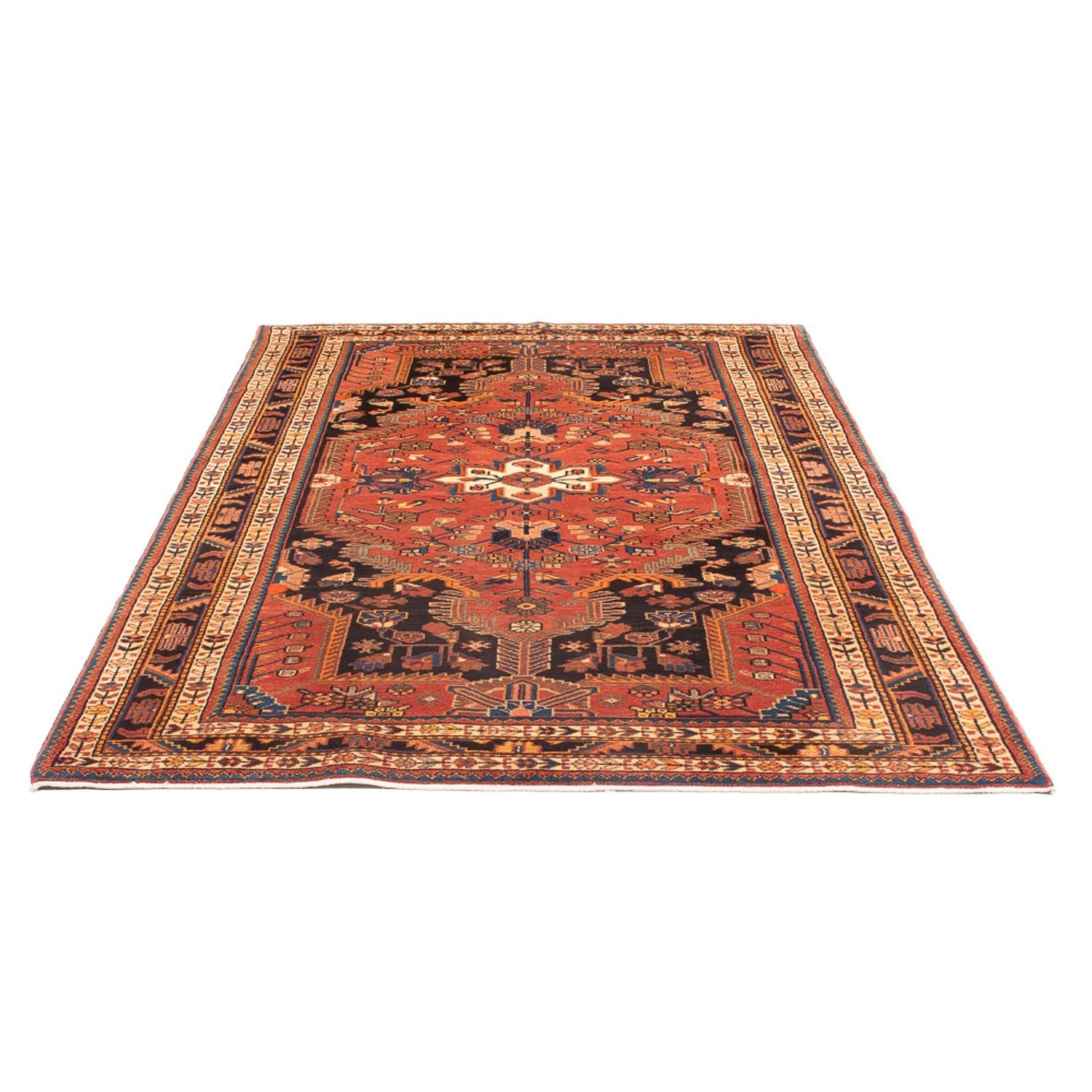 Perserteppich - Nomadic - 235 x 140 cm - hellrot