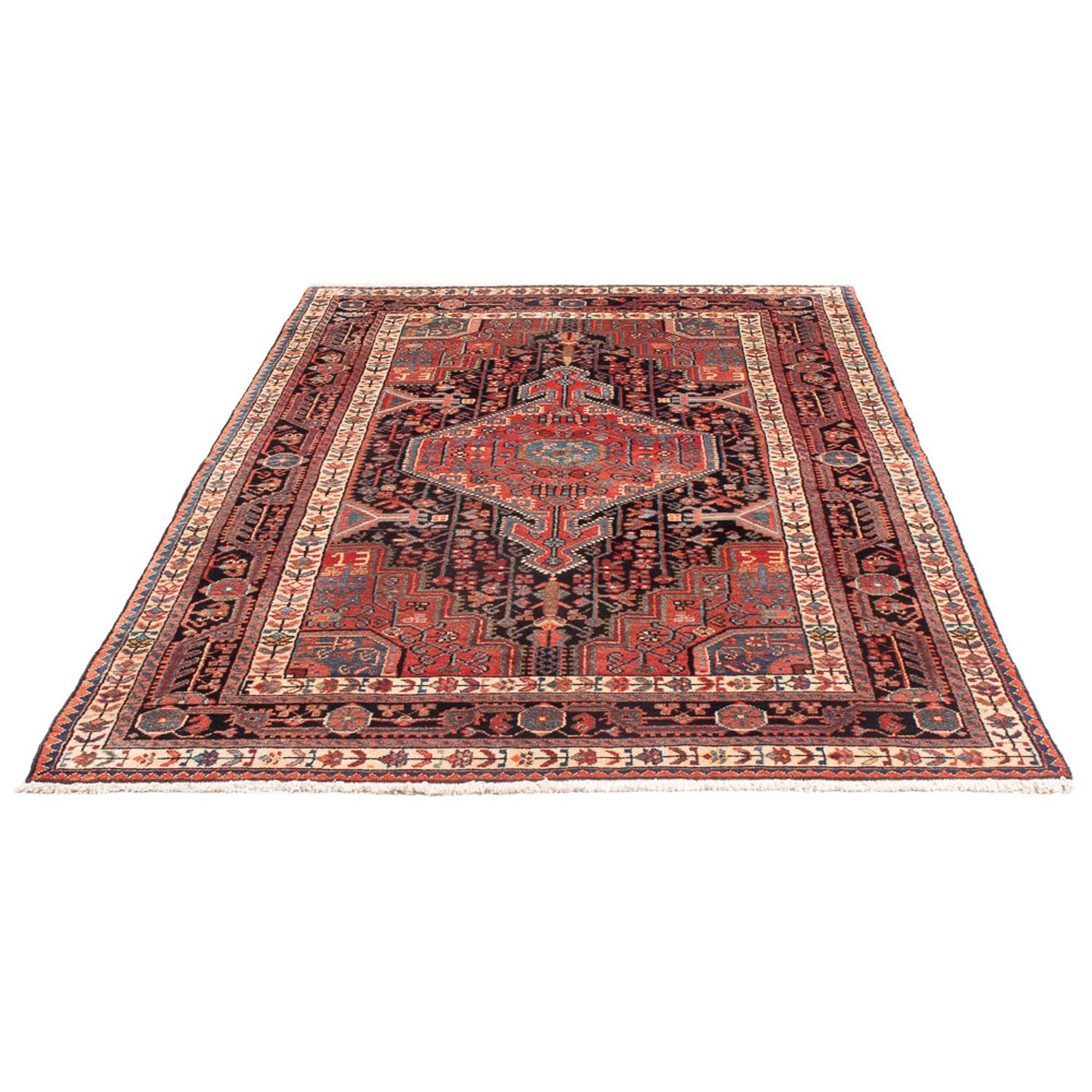 Perserteppich - Nomadic - 230 x 137 cm - hellrot