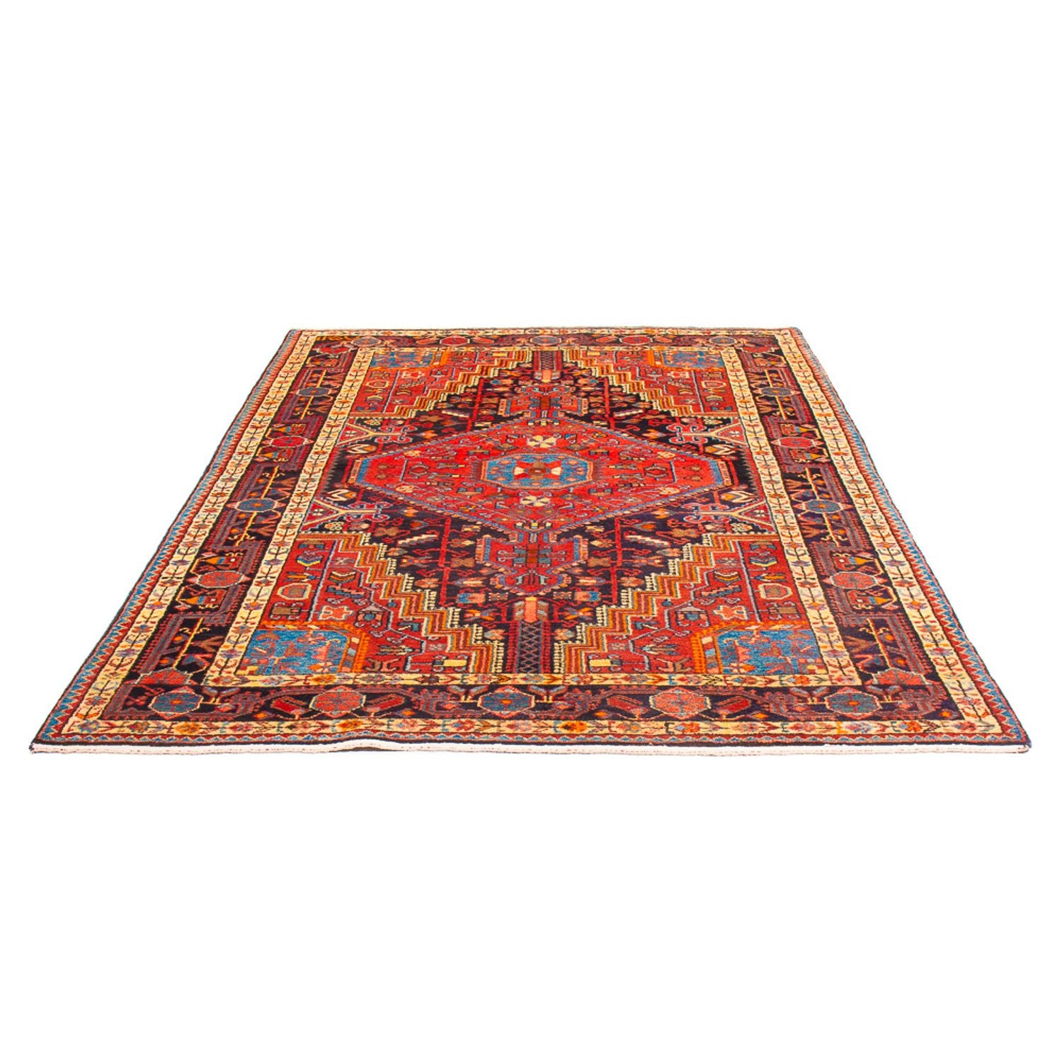 Perserteppich - Nomadic - 234 x 155 cm - hellrot