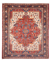 Tapis persan - Nomadic - 225 x 173 cm - rouille