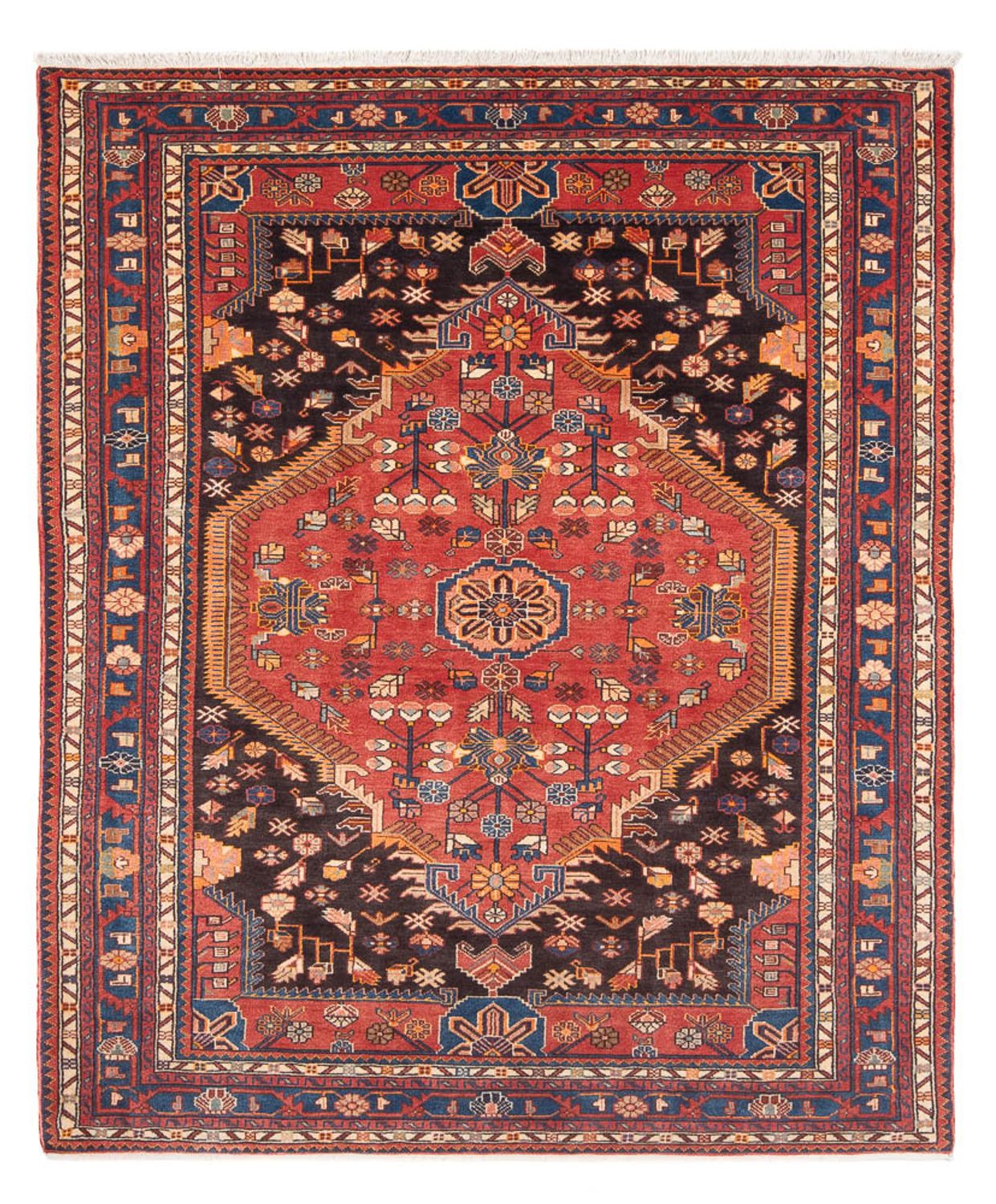 Perserteppich - Nomadic - 226 x 164 cm - hellrot
