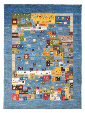 Gabbeh Teppich - Loribaft Perser - 237 x 180 cm - mehrfarbig