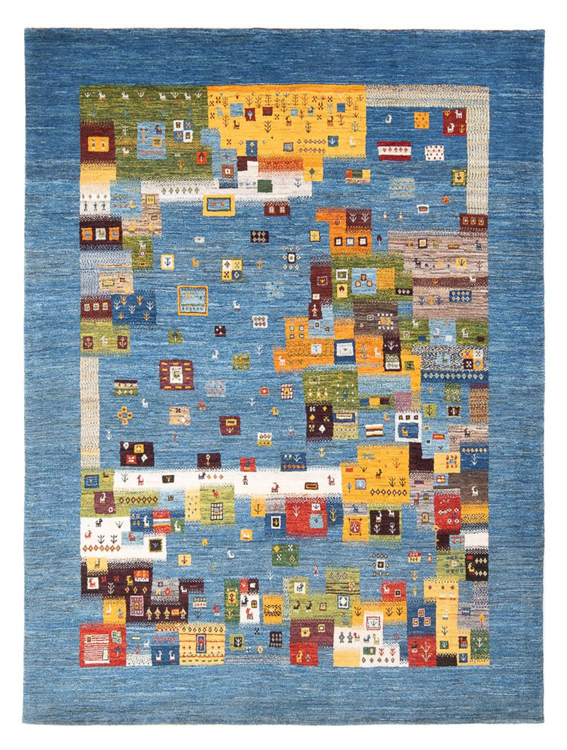 Gabbeh Teppich - Loribaft Perser - 237 x 180 cm - mehrfarbig