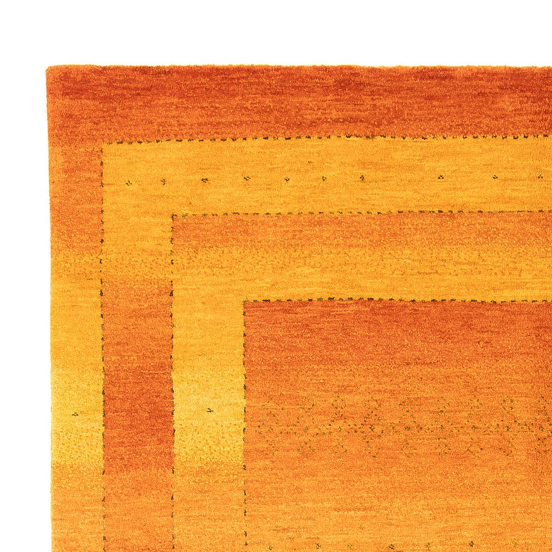 Gabbeh Teppich - Loribaft Perser - 251 x 169 cm - gold