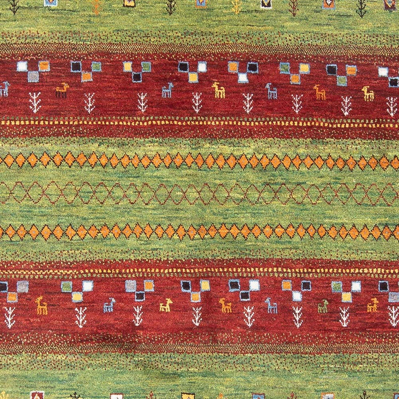 Gabbeh Teppich - Loribaft Perser - 249 x 173 cm - mehrfarbig