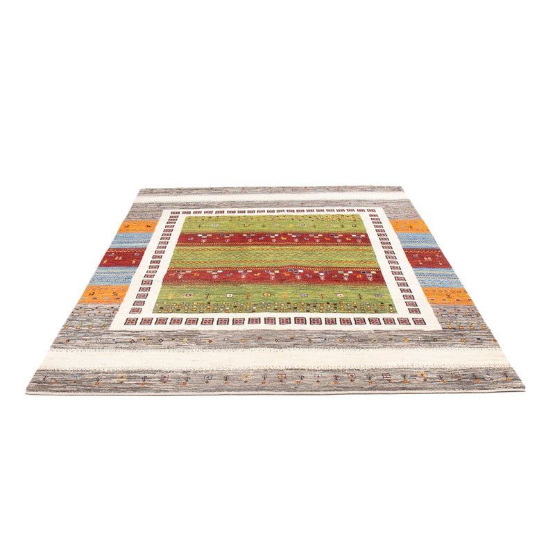 Gabbeh Teppich - Loribaft Perser - 249 x 173 cm - mehrfarbig