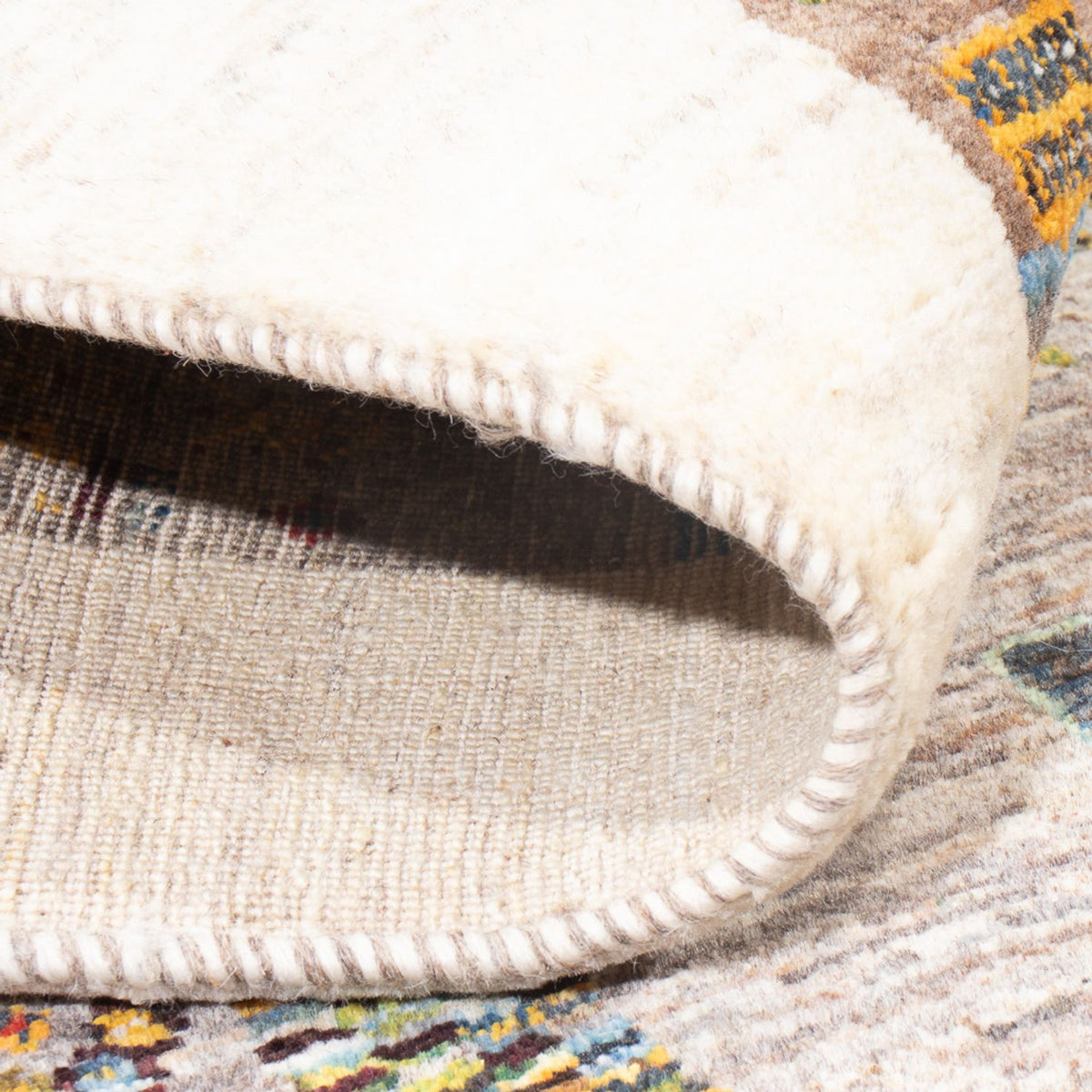 Gabbeh Teppich - Loribaft Perser - 236 x 164 cm - mehrfarbig