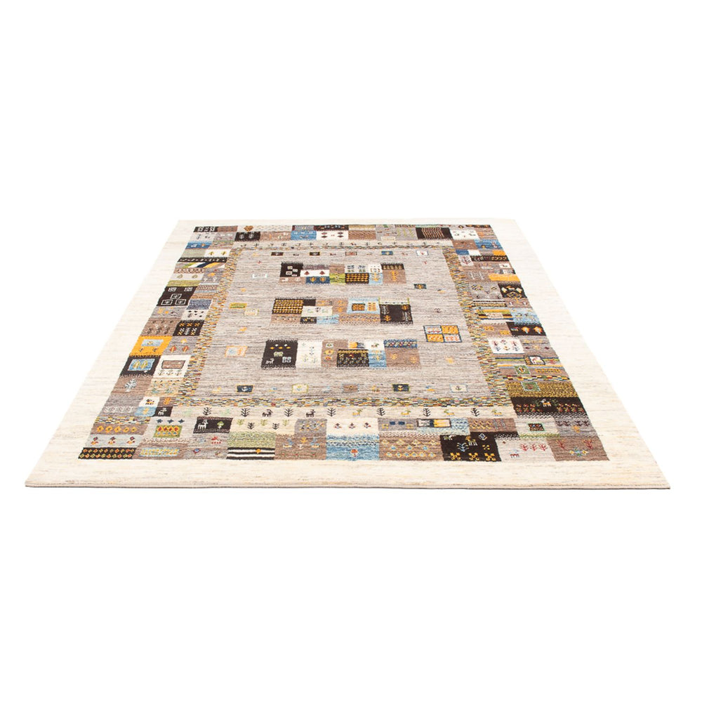 Gabbeh Teppich - Loribaft Perser - 236 x 164 cm - mehrfarbig