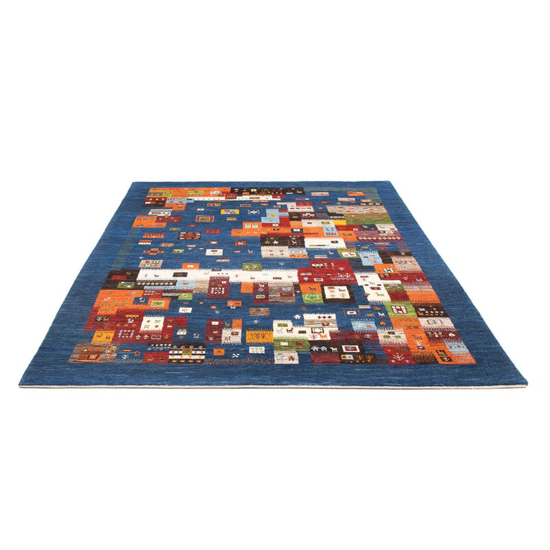 Gabbeh Teppich - Loribaft Perser - 254 x 178 cm - mehrfarbig