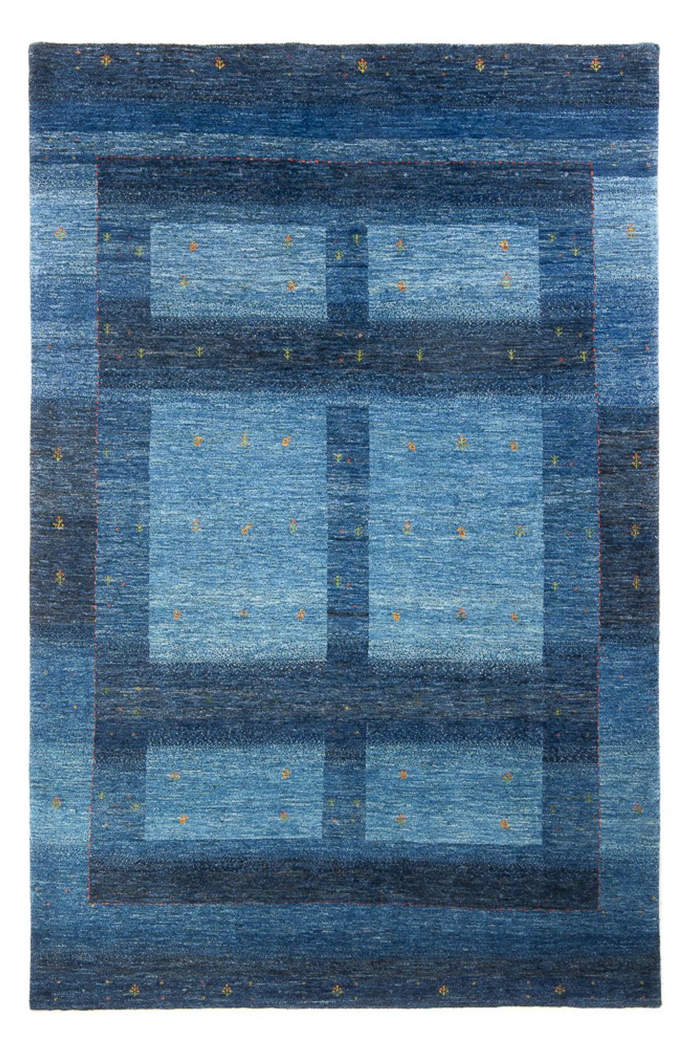 Gabbeh Teppich - Loribaft Perser - 250 x 170 cm - dunkelblau