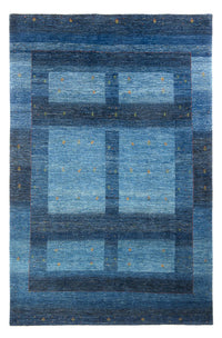 Tapis Gabbeh - Loribaft Persan - 250 x 170 cm - bleu foncé