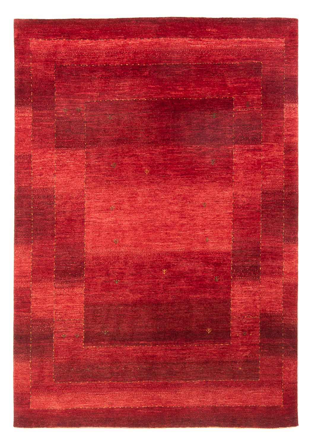 Gabbeh Teppich - Loribaft Perser - 238 x 170 cm - rot