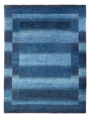 Gabbeh Teppich - Loribaft Perser - 232 x 179 cm - seeblau