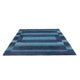 Gabbeh Teppich - Loribaft Perser - 232 x 179 cm - seeblau