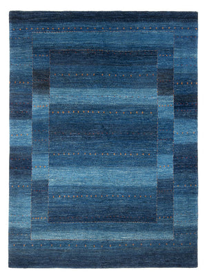Gabbeh Teppich - Loribaft Perser - 241 x 180 cm - seeblau