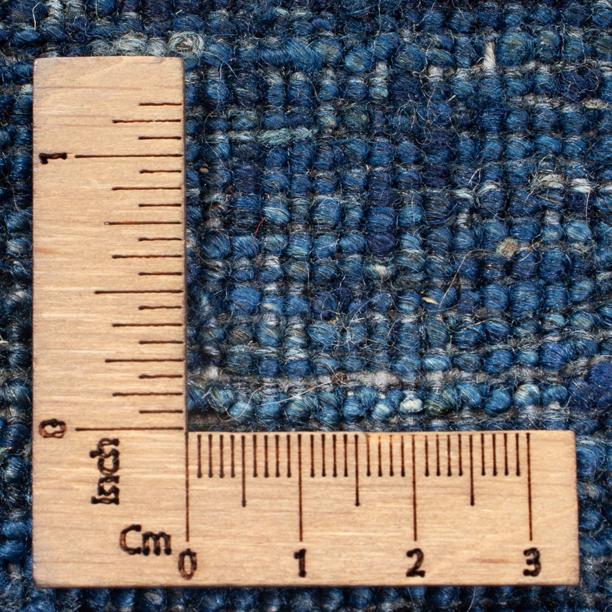 Gabbeh Teppich - Loribaft Perser - 241 x 180 cm - seeblau