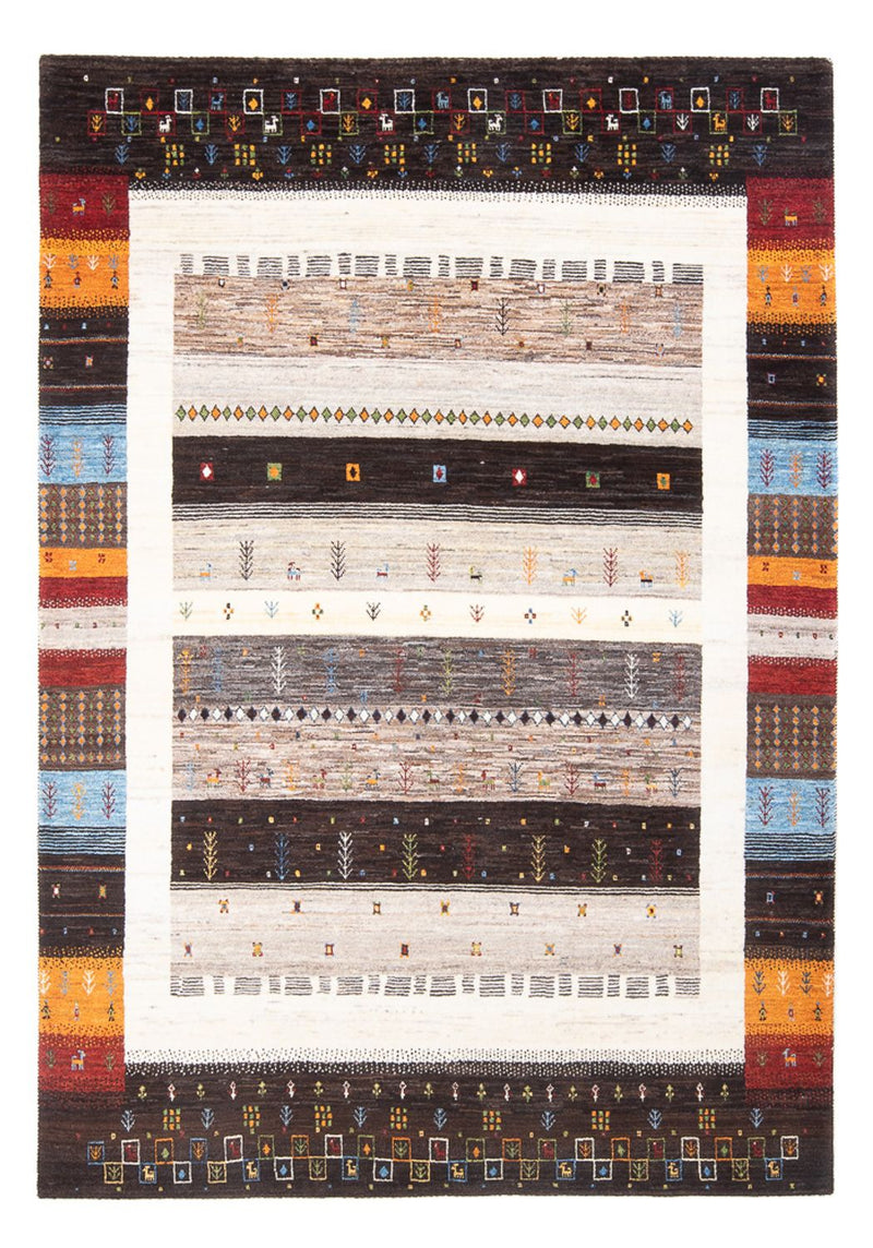 Gabbeh Teppich - Loribaft Perser - 248 x 175 cm - mehrfarbig
