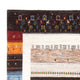 Gabbeh Teppich - Loribaft Perser - 248 x 175 cm - mehrfarbig