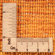 Gabbeh Teppich - Loribaft Perser - 240 x 178 cm - orange