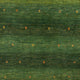 Gabbeh Teppich - Loribaft Perser - 297 x 200 cm - dunkelgrün