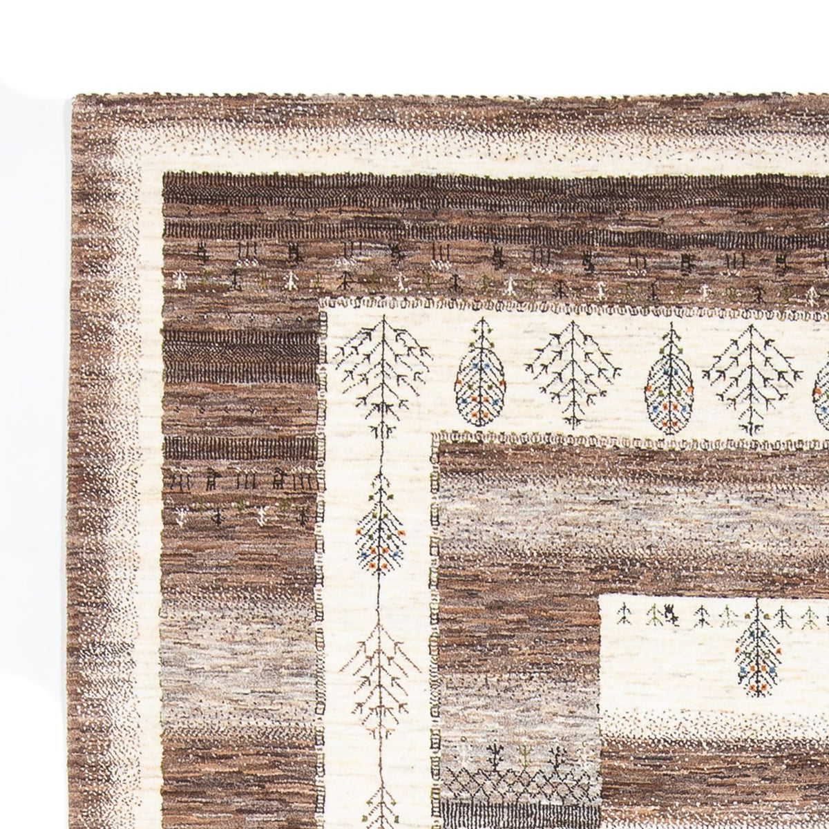 Gabbeh Teppich - Loribaft Perser - 296 x 211 cm - mehrfarbig