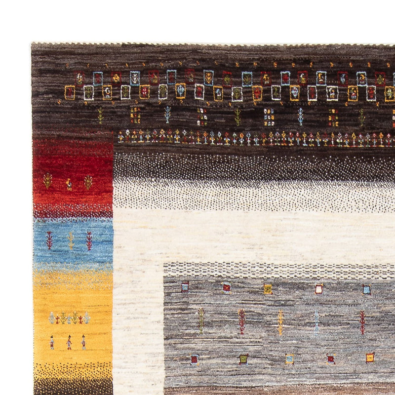 Gabbeh Teppich - Loribaft Perser - 301 x 203 cm - mehrfarbig
