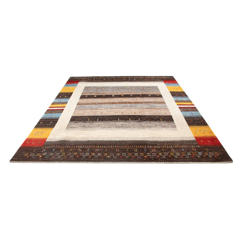 Gabbeh Teppich - Loribaft Perser - 301 x 203 cm - mehrfarbig