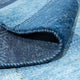Gabbeh Teppich - Loribaft Perser - 286 x 212 cm - seeblau